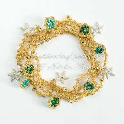 Golden Charms Necklace/Bracelet
