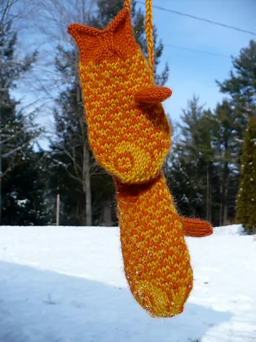 Goldfish Mittens