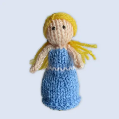 Goldilocks Finger Puppet