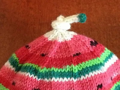 Good Watermelon Baby Hat