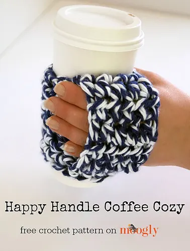 Happy Handle Coffee Cozy