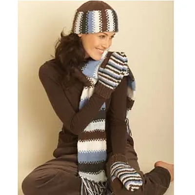 Hat, Scarf and Mittens