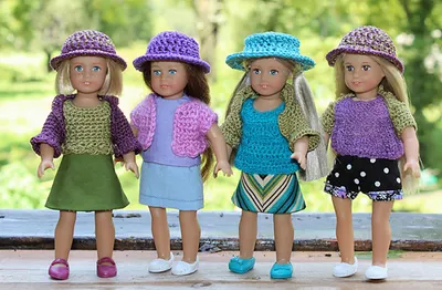 Hats for Mini AG and Lori Dolls