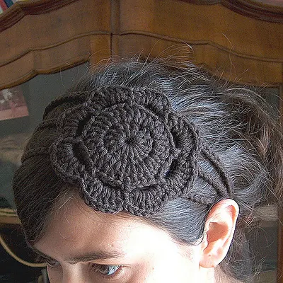 Headband with Flower