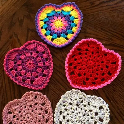 Heart Doily