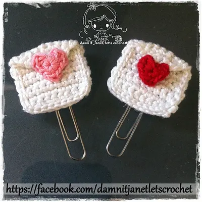 Heart Envelope Applique