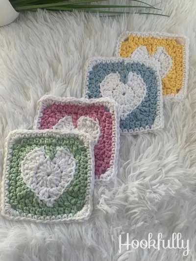 Heart Granny Square