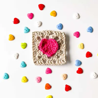 Heart Granny Square