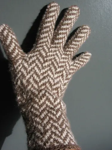 Herringbone Gloves ヘリンボーンの手袋