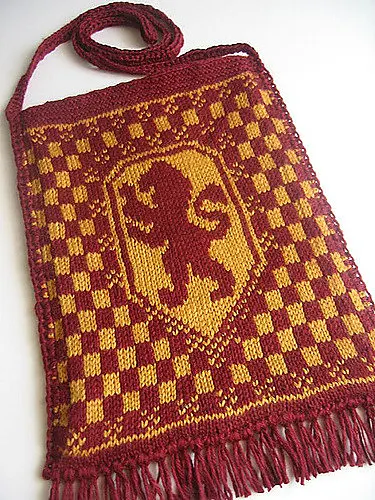 HP House Fair Isle Pouch Bags