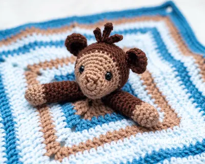 Hug Me Monkey Lovey