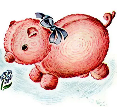 Hyacinth Pig Stuffed Animal #PC-1501