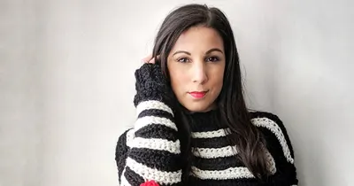 I Heart You Crochet Sweater