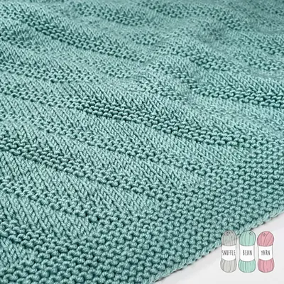 "In Fours" Baby Blanket