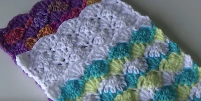 Interlocking Shell Stitch