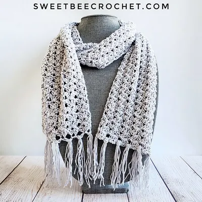 Iris Bloom Scarf