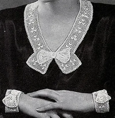 Irish Rose Collar and Cuffs #2032