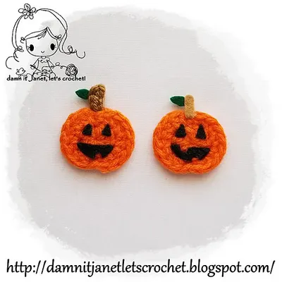 Jack-o-Lantern Pumpkin Applique
