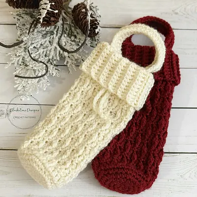 Jingle Juice Wine Bottle Bag
