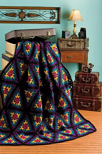 Kaleidoscope Afghan