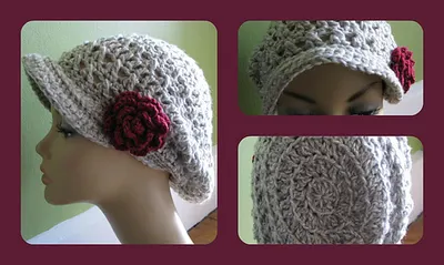 Kiss Me Good Bye Newsboy Slouchy