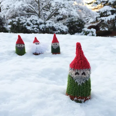Knitted Pocket Gnome