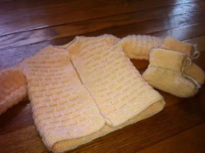 Knitted Set - Block Stitch 3005
