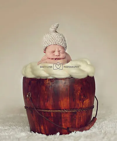 Knotted Puff Hat