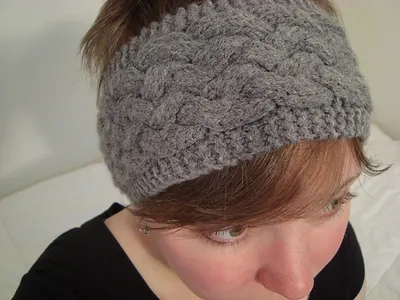 Knotwork Cabled Headband