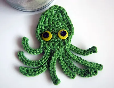 Kraken Octopus Squid Applique