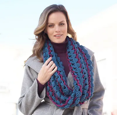 Lace Infinity Cowl