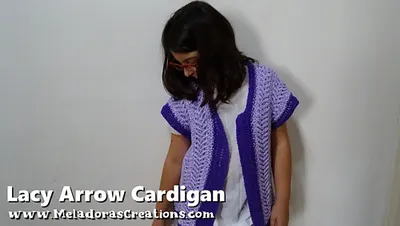 Lacy Arrow Cardigan