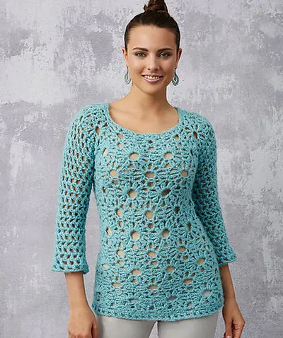 Lacy Detail Tunic