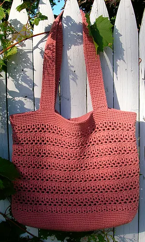 Lacy V Shopping Bag
