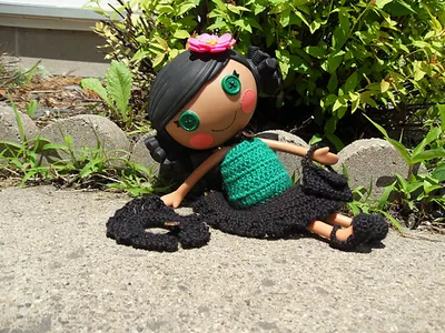 LaLa Loopsy Shawl/Caplet, Purse, & Shoes