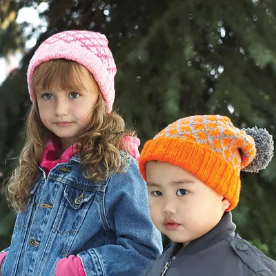 Lattice Fair Isle Hat