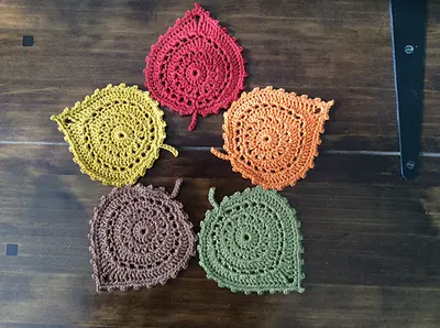 Leaf Coasters