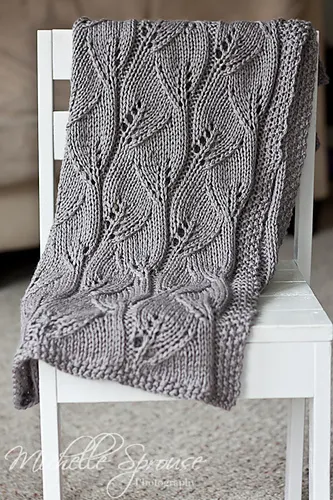 Leafy Baby Blanket