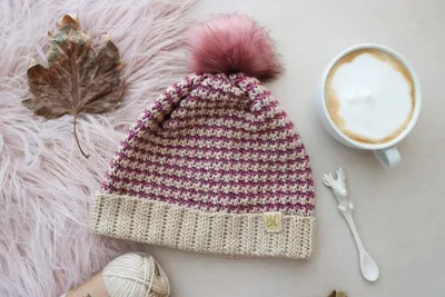 Learn How to Crochet A Beanie in Six Different Sizes