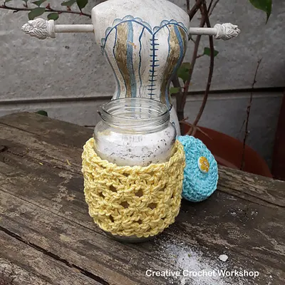 Lemon Spa Shells Bottle Cozy