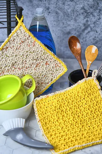 Linen Ridge Dishcloth