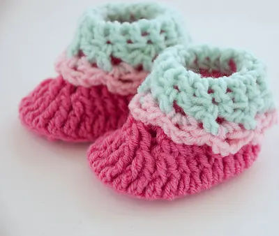 Loopy Love Newborn Baby Booties