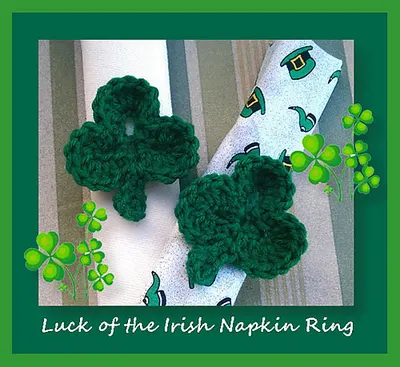 Luck of the Irish Napkin Ring