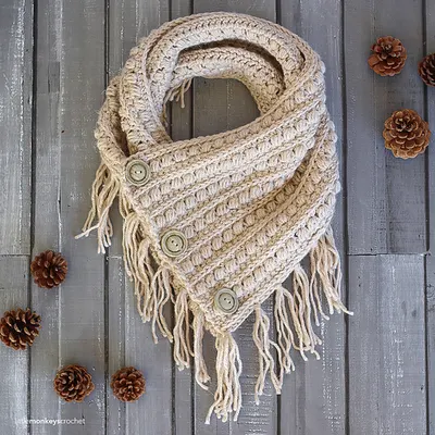 Malia Buttoned Cowl
