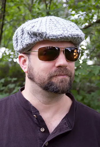 Men's Cabled Golf Cap