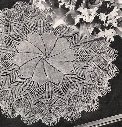 Minaret Doily #S-392
