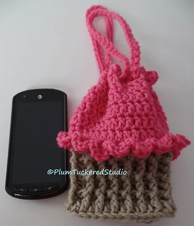 Mini Ice Cream Cone Pouch