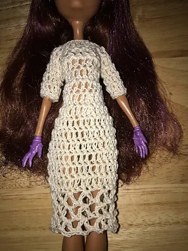 Monster High doll dress
