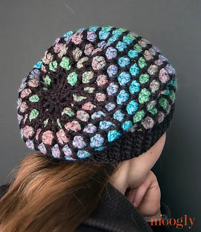 Moroccan Midnight Slouch Hat