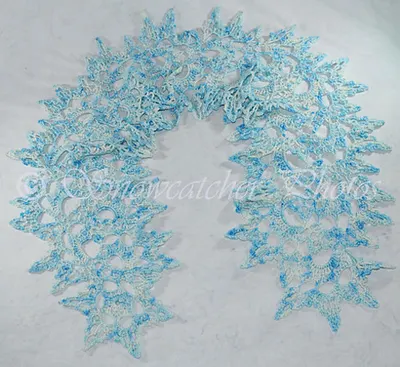 Mount Lady Washington Snowflake Scarf